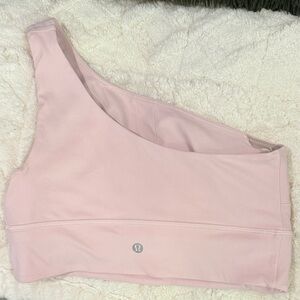 lululemon athletica Pink One-Shoulder Tank Top